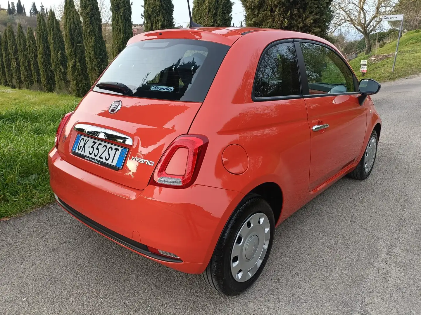 Fiat 500 500 1.0 hybrid Neopatentati ok Arancione - 1
