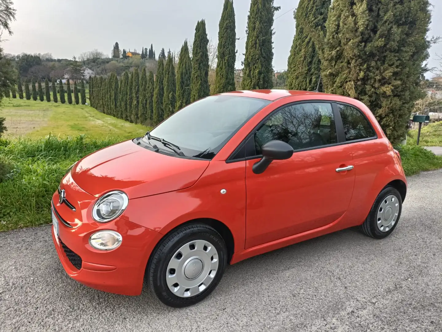 Fiat 500 500 1.0 hybrid Neopatentati ok Arancione - 2