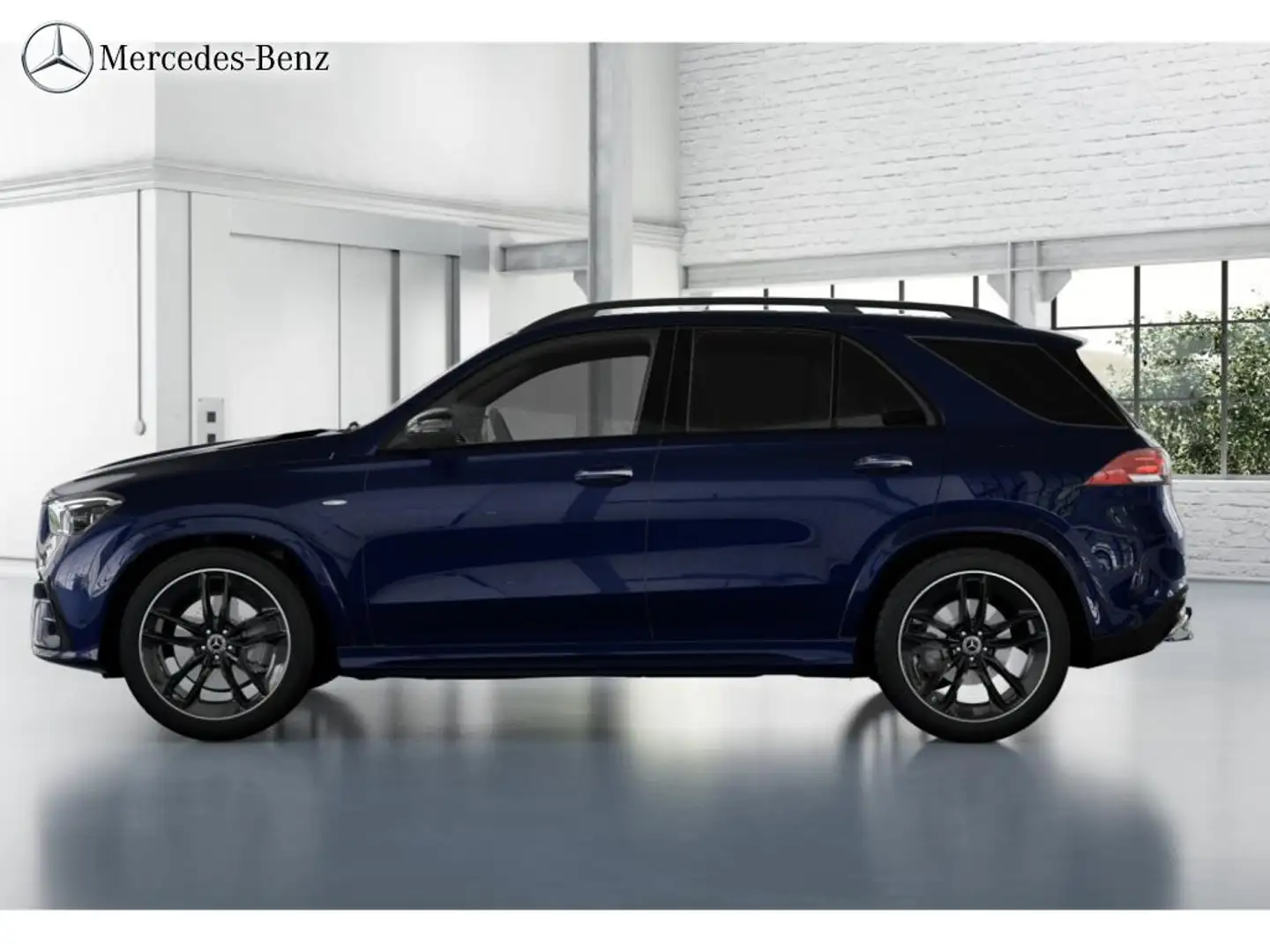 Mercedes-Benz GLE 350 de AMG MBUX+360°+M-LED+AHK+Night+Distro Blauw - 2
