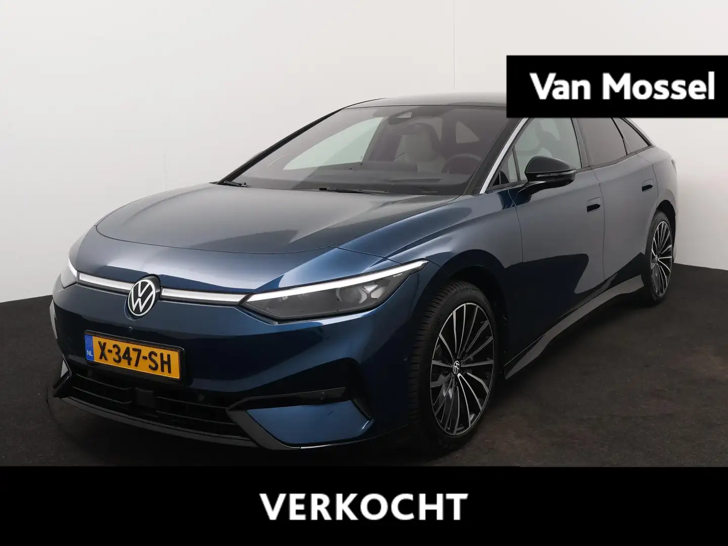 Volkswagen ID.7 Pro Business 77 kWh | 100% SoH | All Season Banden Blauw - 1