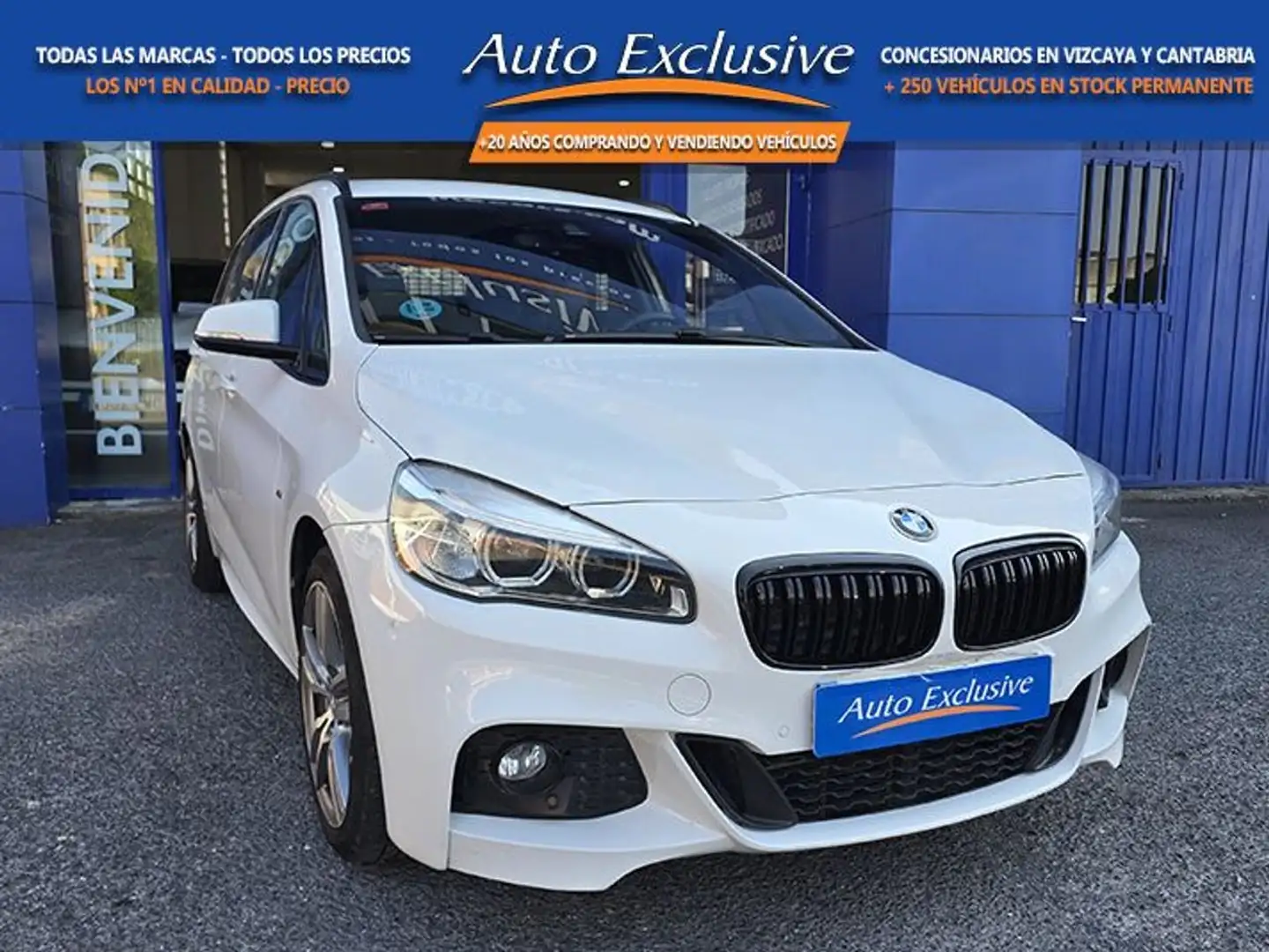 BMW 220 Gran Tourer 220dA Blanco - 1