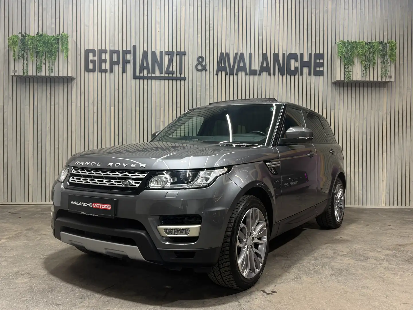 Land Rover Range Rover Sport S 3.0 TDV6 HS PANO BiXENON Oxford TFT KEYLESS AHK Grau - 1