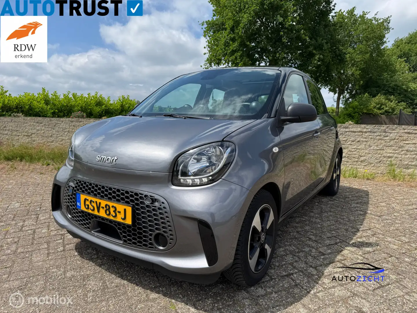 smart forFour EQ Comfort PLUS 18 kWh | Pano | Cruise | Camer Grau - 1