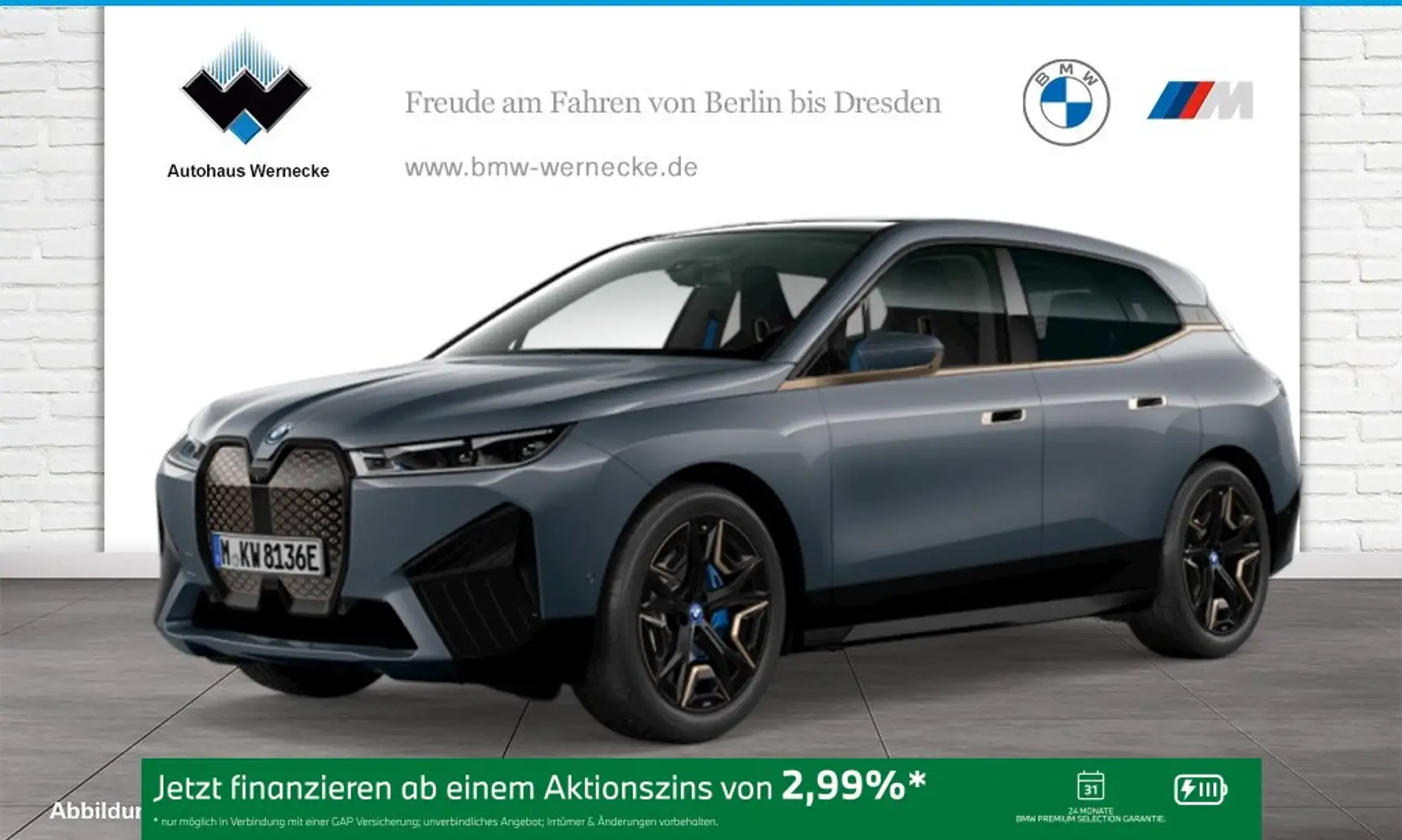 BMW iX xDrive50 Sportpaket HK HiFi DAB Pano.Dach Grau - 1