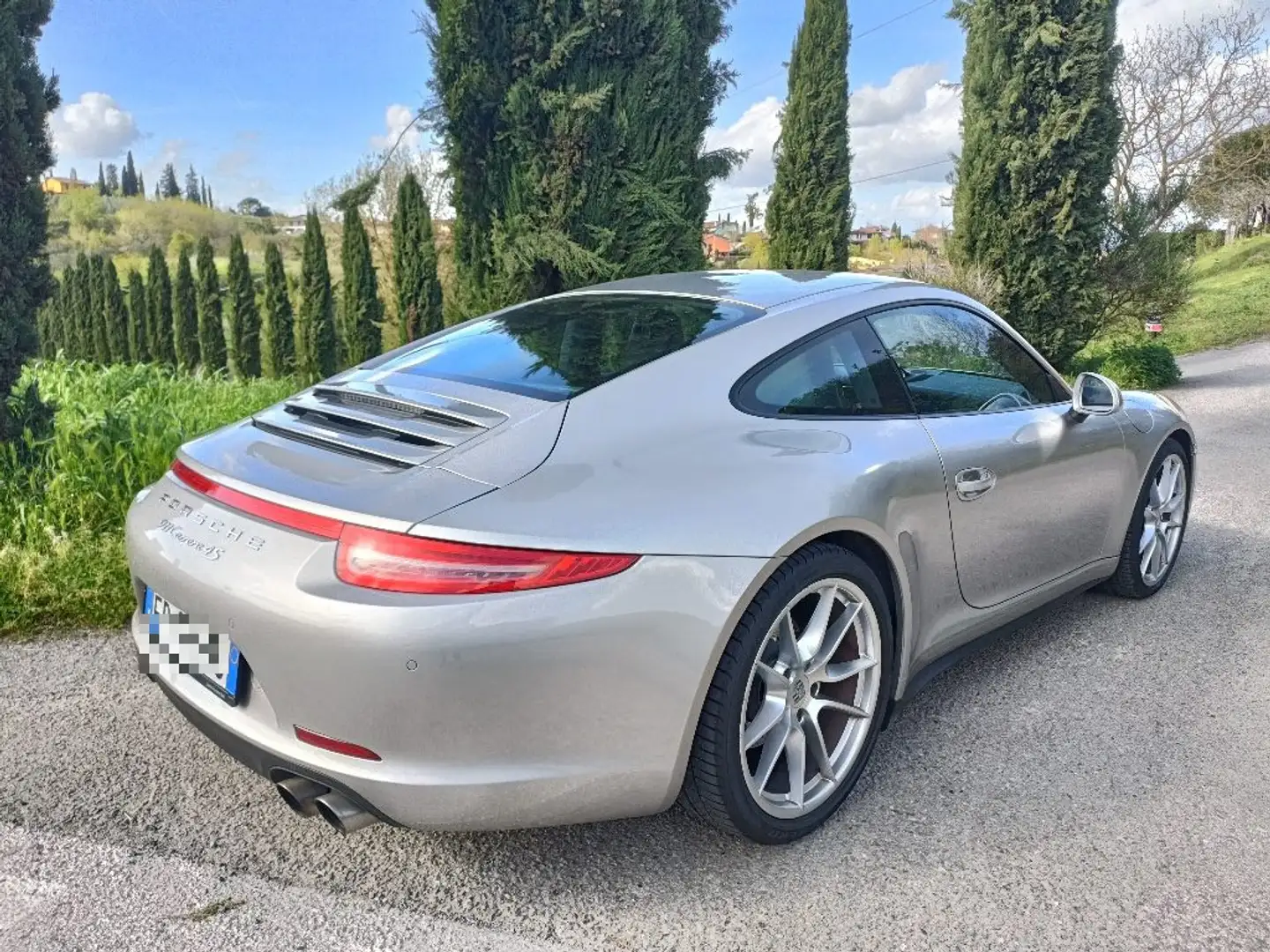 Porsche 991 3.8 Carrera 4S Coupé Argento - 2