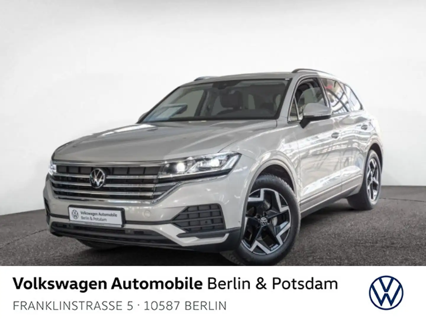Volkswagen Touareg 3.0 V6 TDI 4M Luftfederung Kamera AHK Beżowy - 1