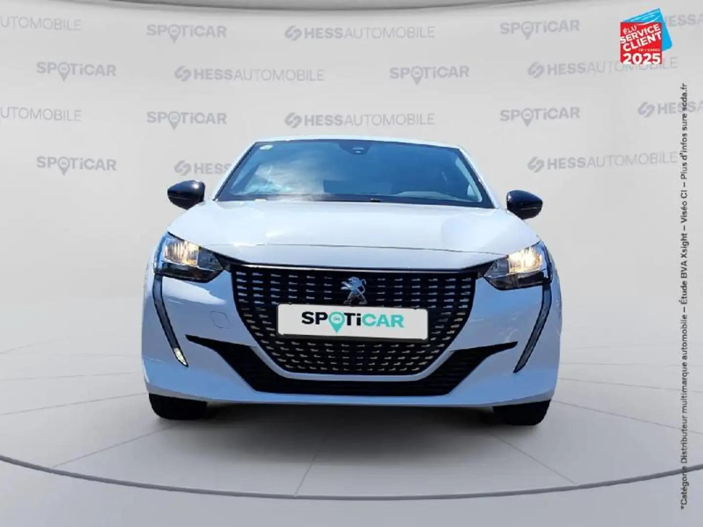 Peugeot e-208 1.5 BlueHDi 100ch S\u0026S Active Blanc - 2