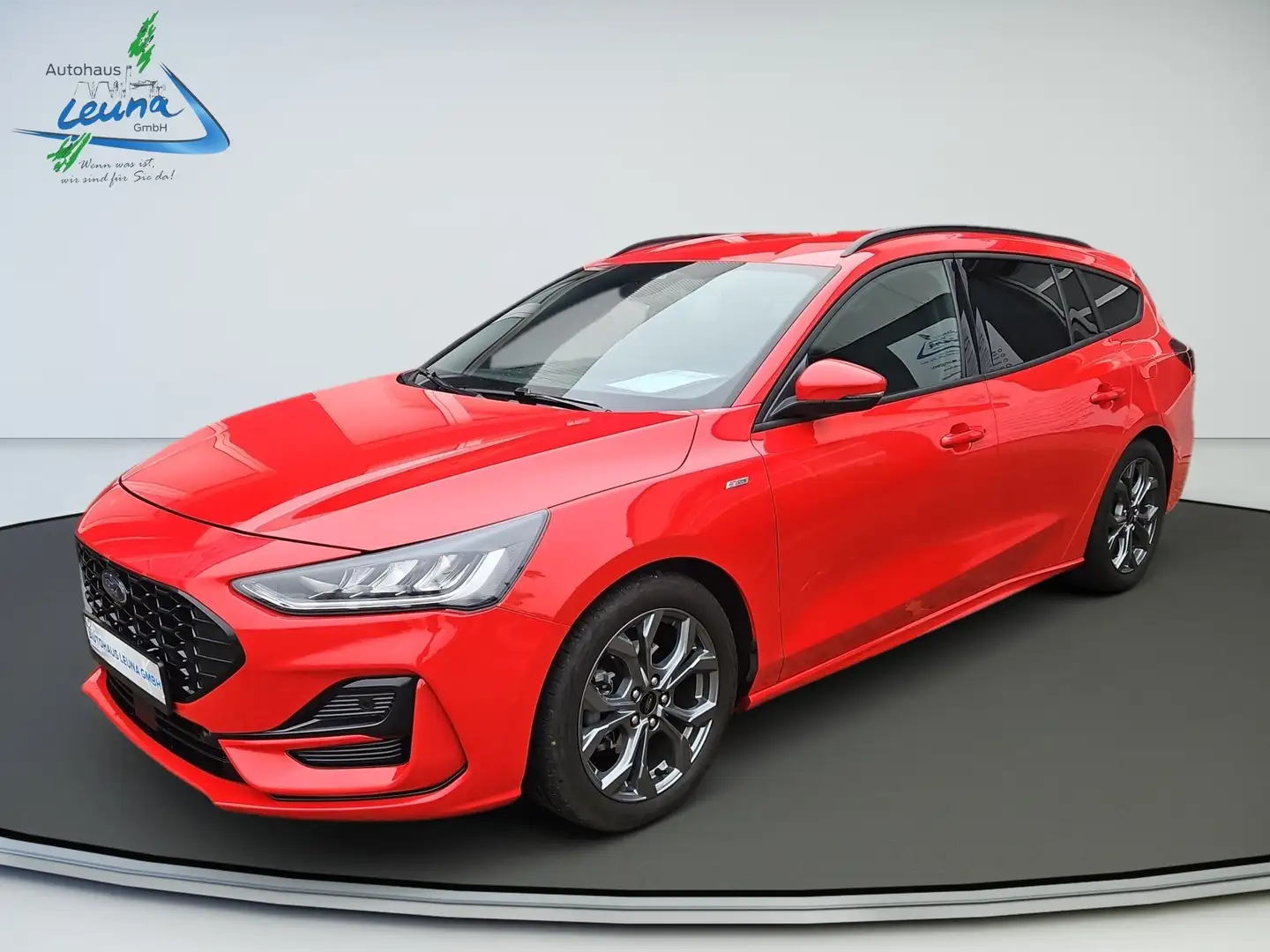 Ford Focus 1.0 EcoBoost Hybrid Aut. ST-LINE X LED LEDER AHK Rot - 1