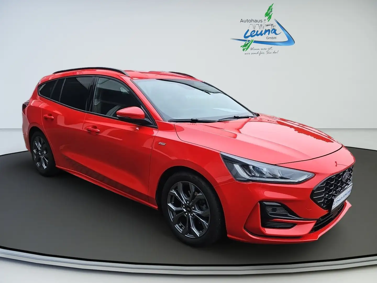 Ford Focus 1.0 EcoBoost Hybrid Aut. ST-LINE X LED LEDER AHK Rot - 2