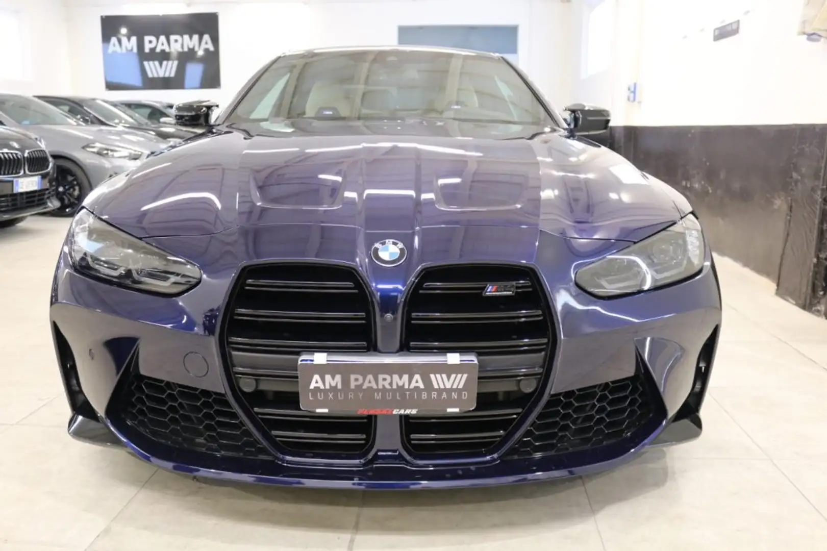 BMW M4 Competition"GARANZIA UFFICIALE BMW FINO AL 2026" Bleu - 2