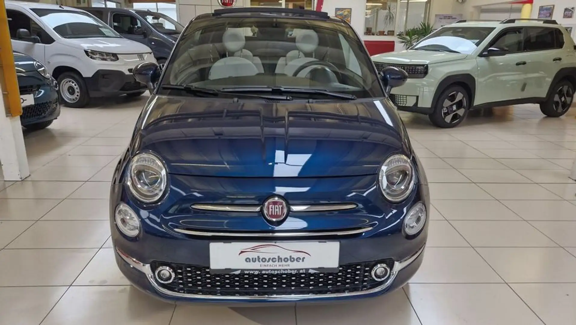 Fiat 500 Cabrio 1,0Hybrid70 Dolcevita Blau - 2