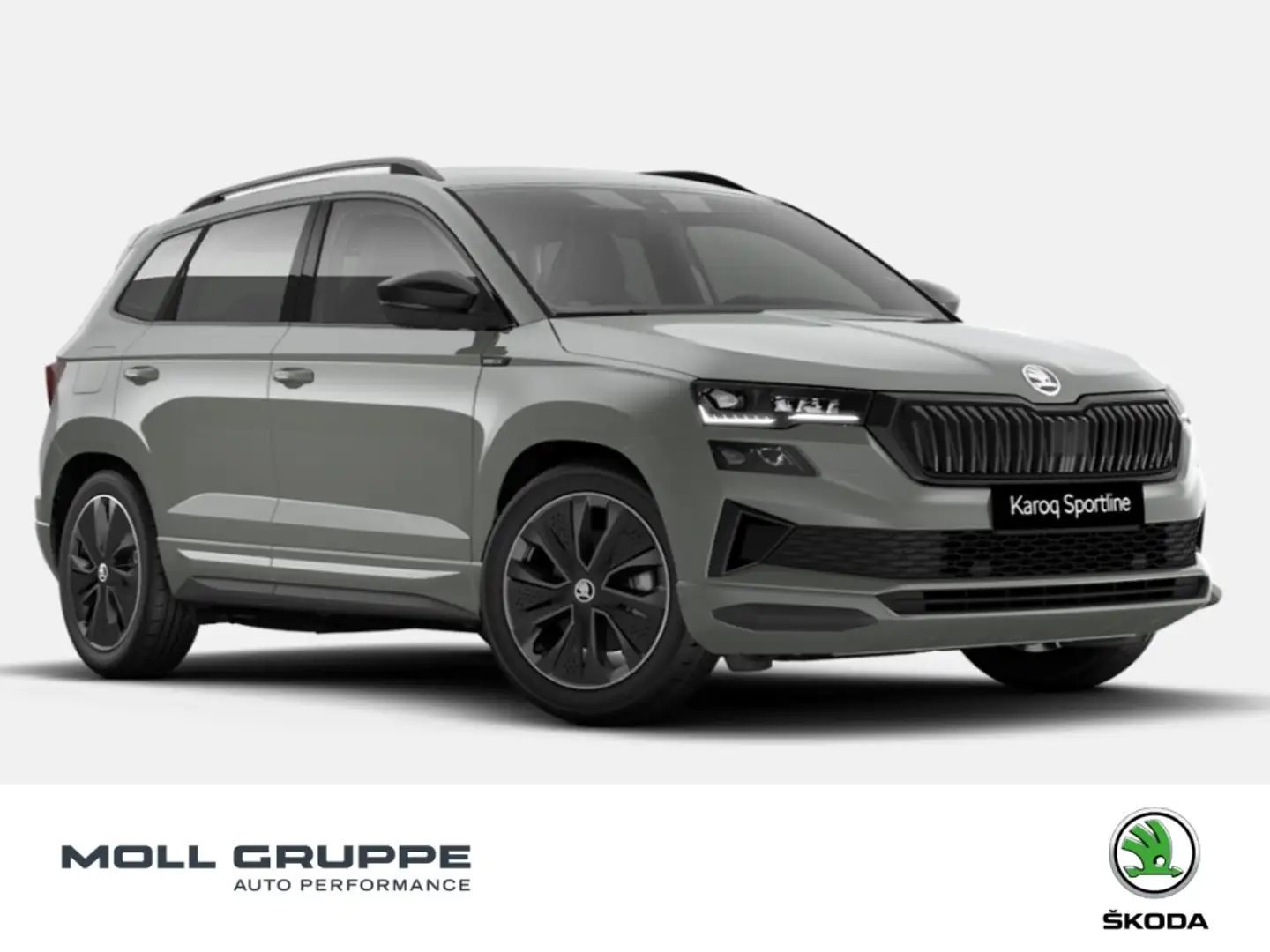 Skoda Karoq 1.5 TSI DSG Sportline NAVI LED LM ACC PDC Gris - 1
