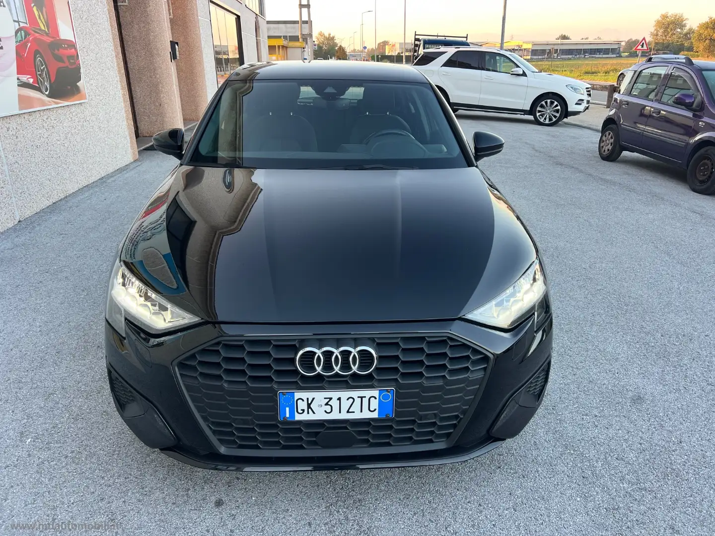 Audi A3 SPB 30 TDI Business SOLO KM.53000 RETROCAMERA Noir - 2