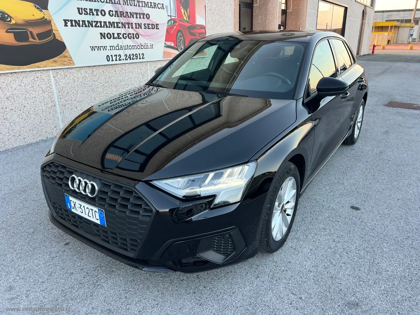 Audi A3 SPB 30 TDI Business SOLO KM.53000 RETROCAMERA Noir - 1