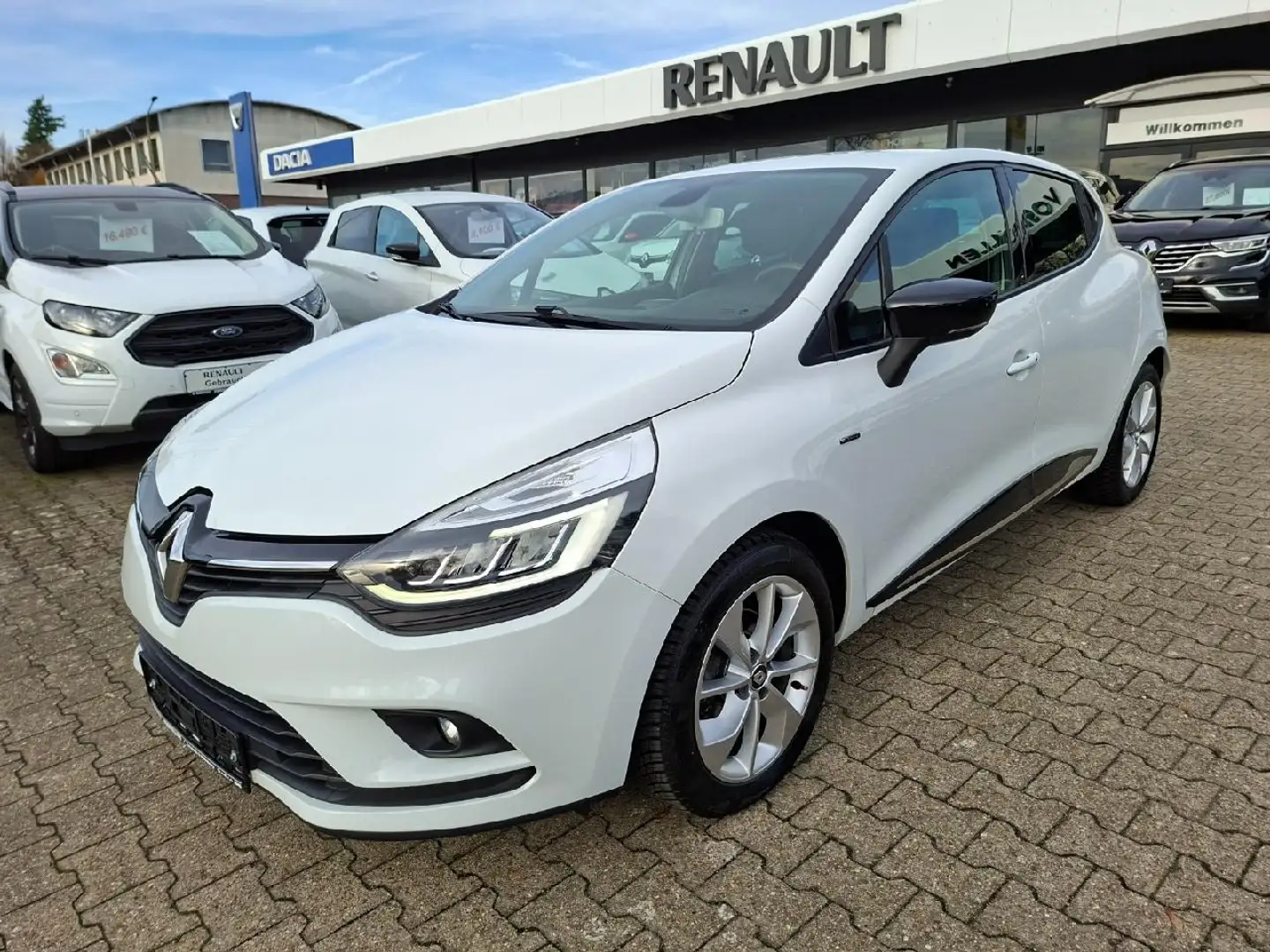 Renault Clio Limited*1.Hd.*DAB*LED*Klima*SHZ Weiß - 1
