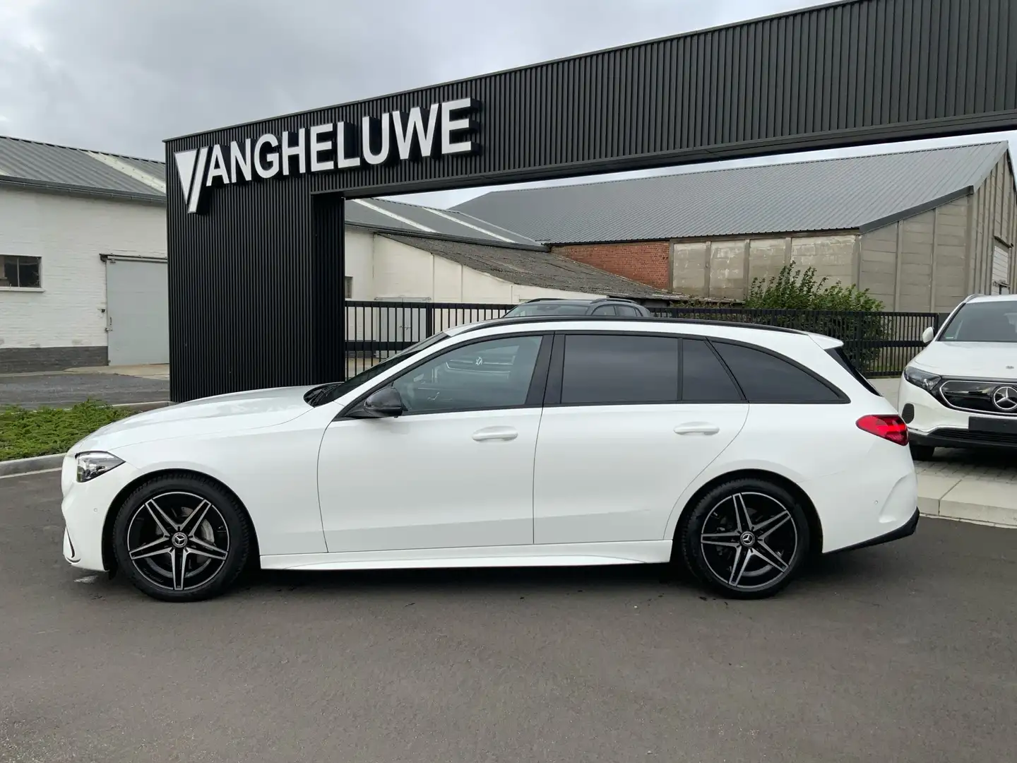 Mercedes-Benz C 180 Break AMG Line night pakket distronic Blanc - 1