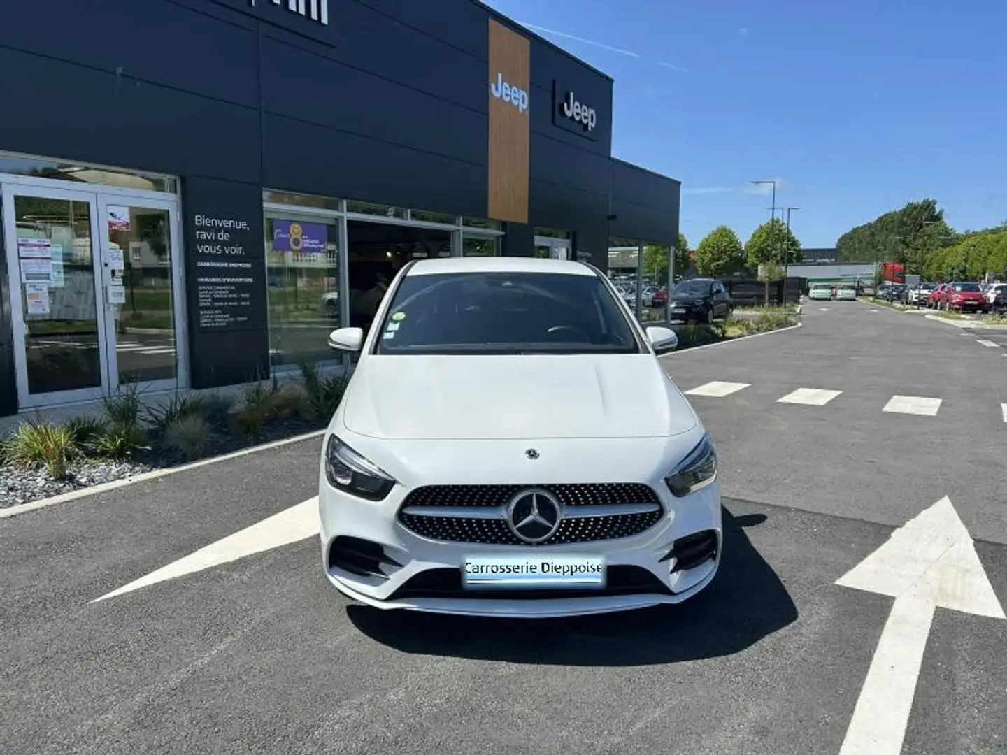 Mercedes-Benz B 200 200d 150ch AMG Line Edition 8G-DCT 7cv Blanc - 2