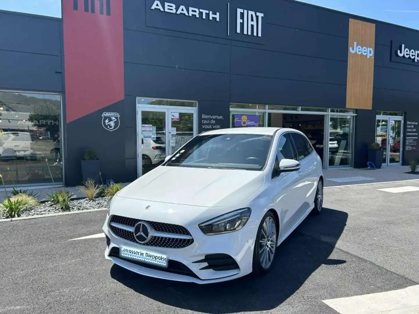 Mercedes-Benz B 200 200d 150ch AMG Line Edition 8G-DCT 7cv Blanc - 1