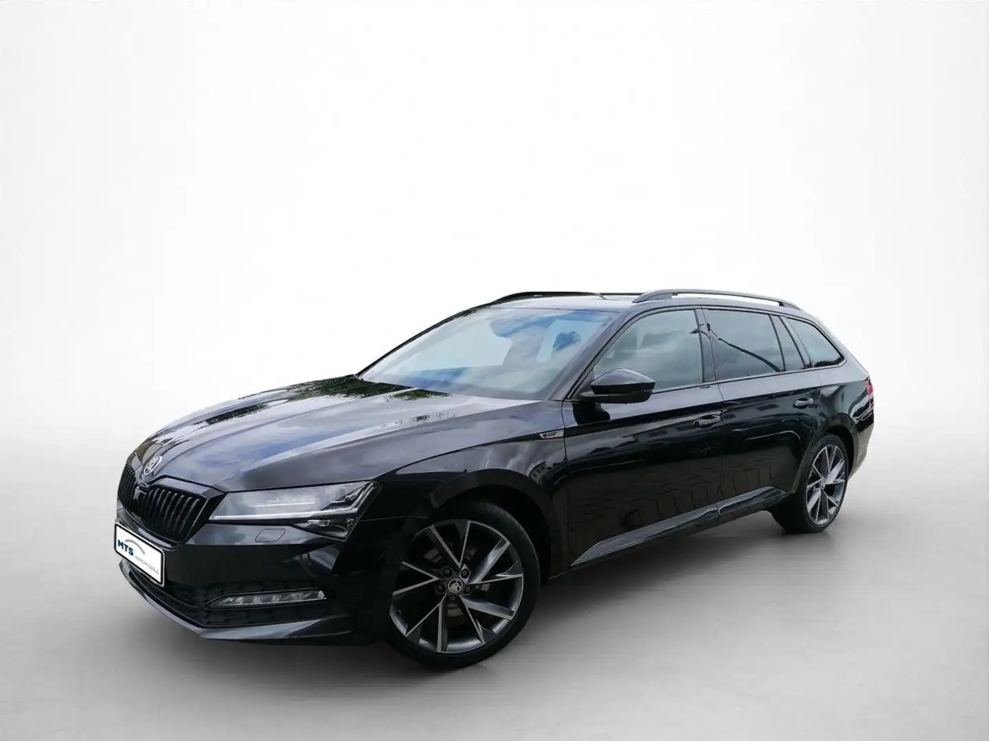 Skoda Superb 2.0 TDI DSG Sportline 200 PS Navi, AHK, Standhzg., Noir - 2