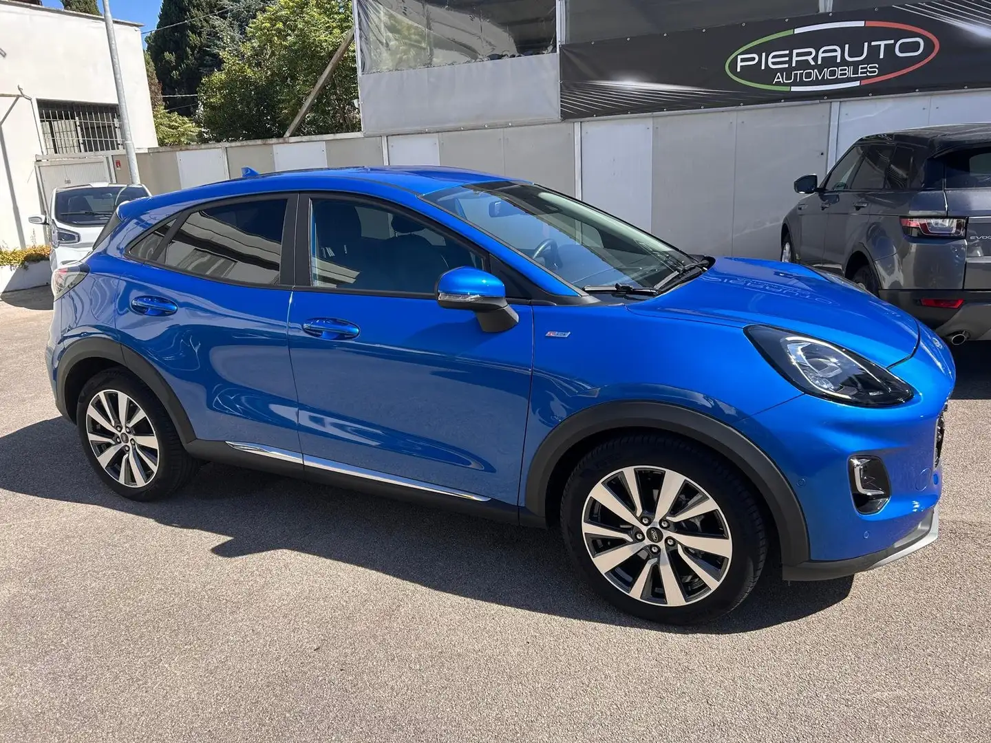 Ford Puma Puma II  1.0 ecoboost h ST-line Design s Bleu - 2