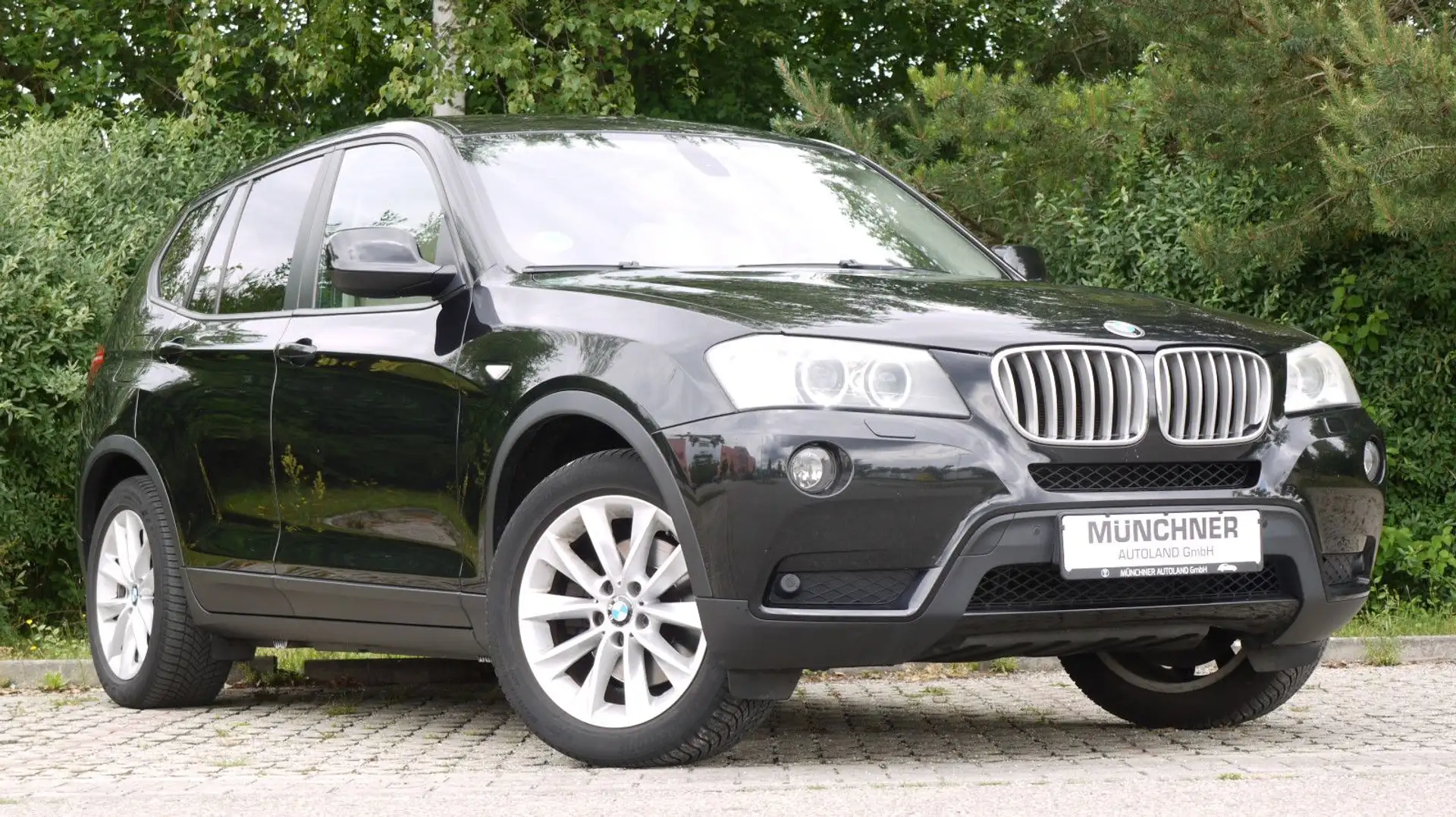 BMW X3 Baureihe X3 xDrive 28 i Panorama-Dach Zwart - 1