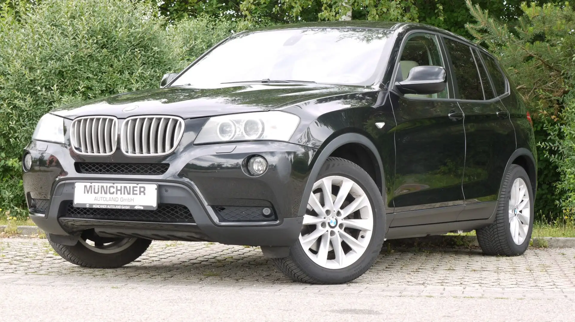 BMW X3 Baureihe X3 xDrive 28 i Panorama-Dach Zwart - 2