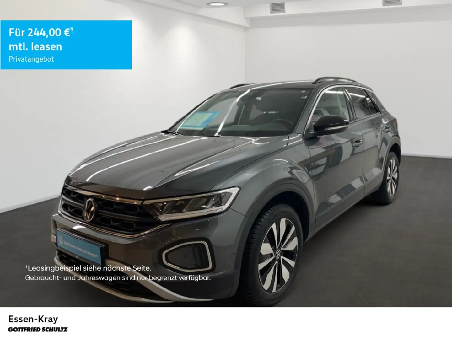 Volkswagen T-Roc Goal 1.0 TSI LED ACC Einparkhilfe Grau - 1
