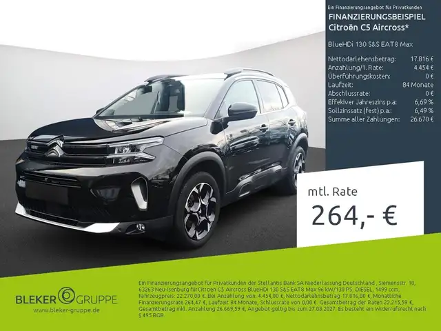 2024 Citroen C5 Aircross in Black for sale