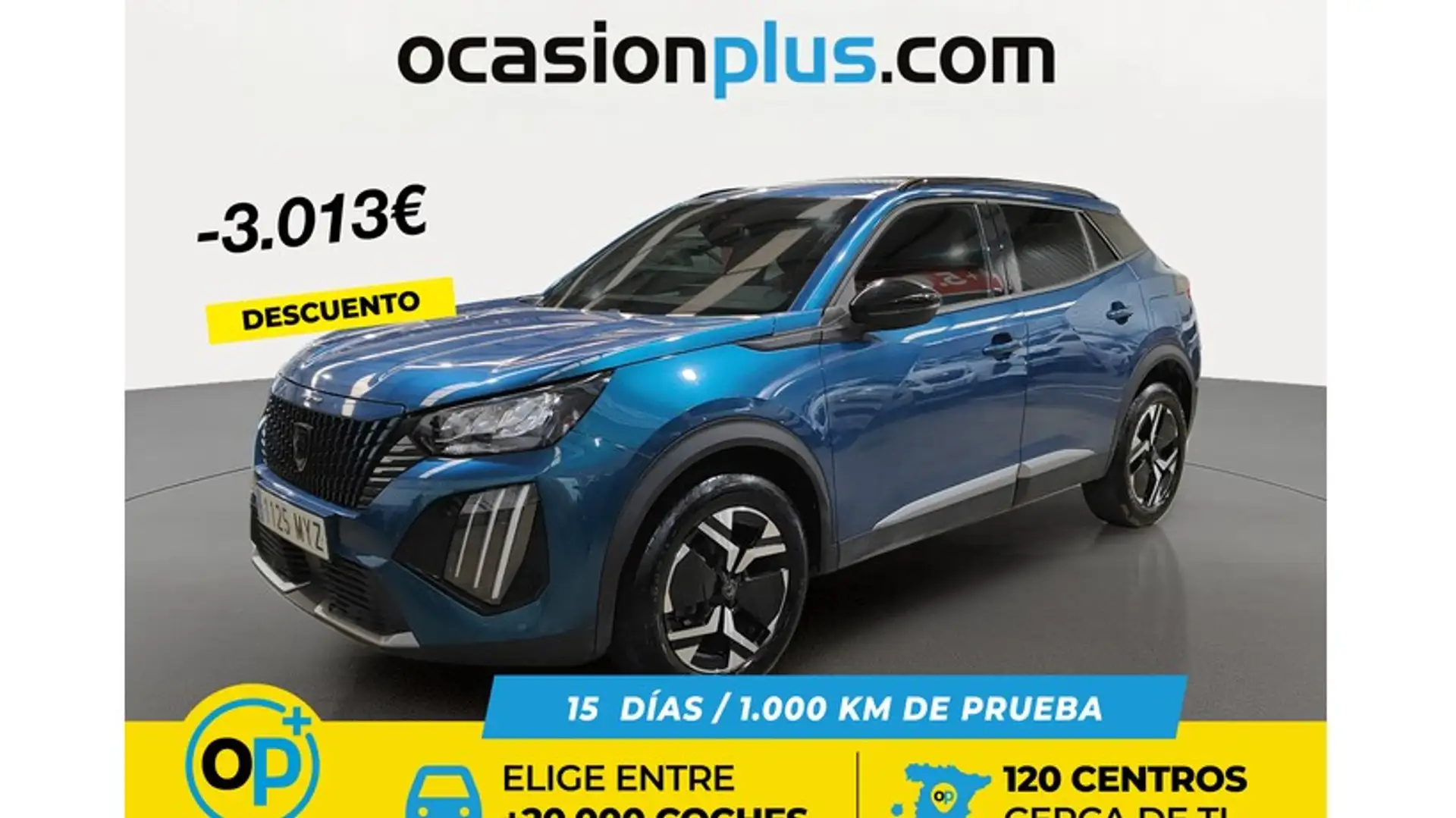 Peugeot 2008 1.2 PureTech S&S Allure 100 Azul - 1