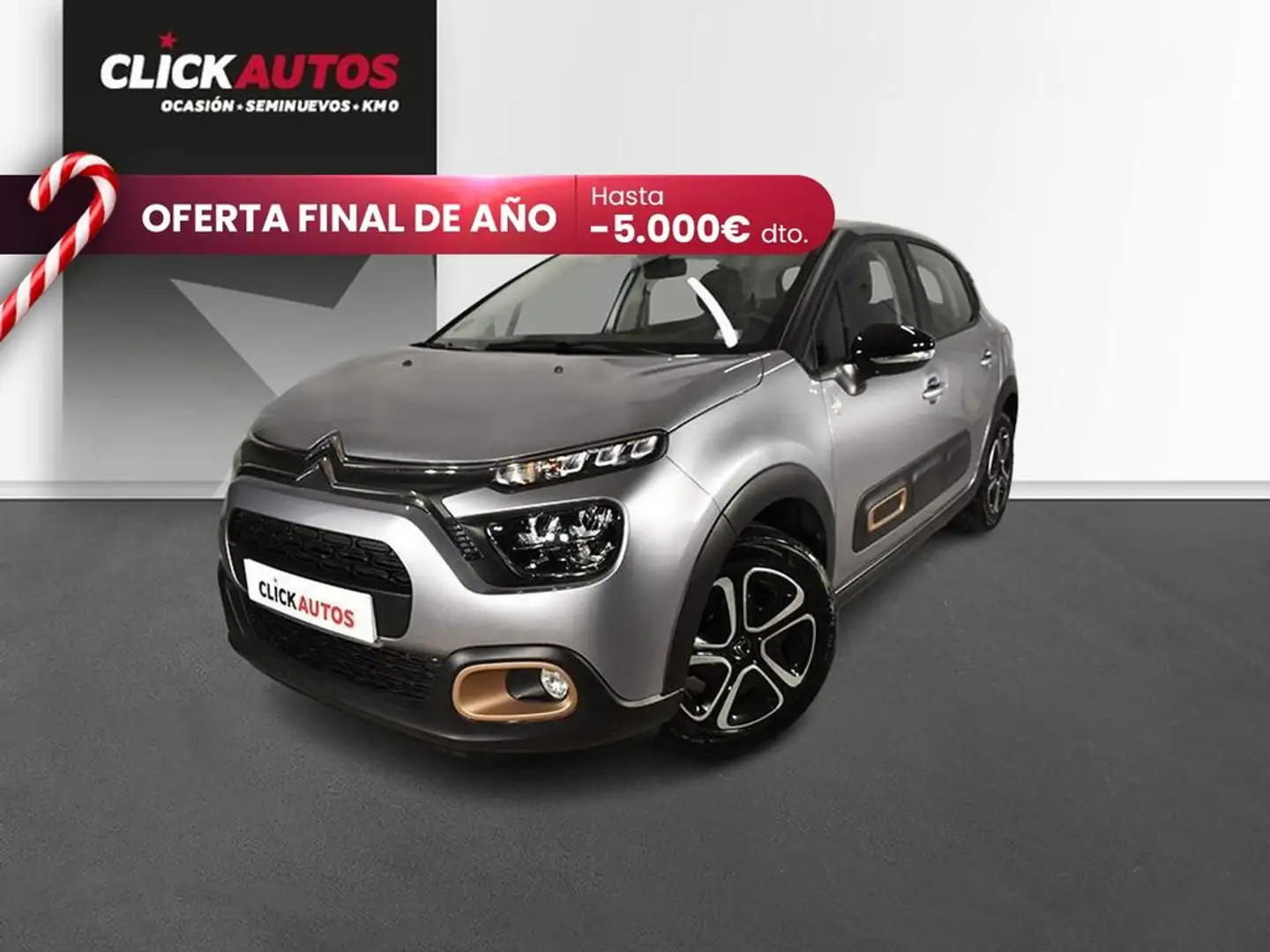 Citroen C3 1.2 PureTech S&S C-Series 83 Gris - 1