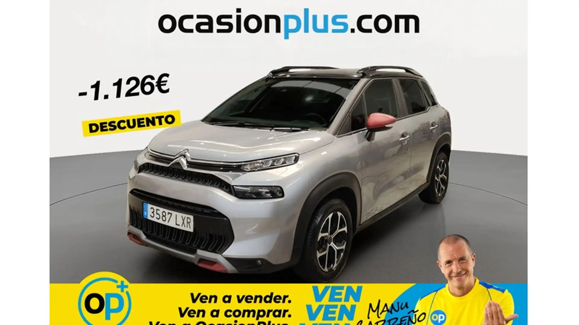Citroen C3 Aircross Puretech S&S C-Series 110 Gris - 1