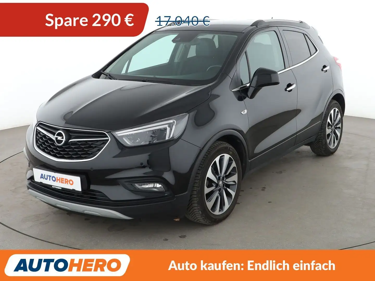 Opel Mokka X 1.4 Turbo Ultimate Aut.*NAVI*LED*TEMPO*CAM*PDC*SHZ Schwarz - 1
