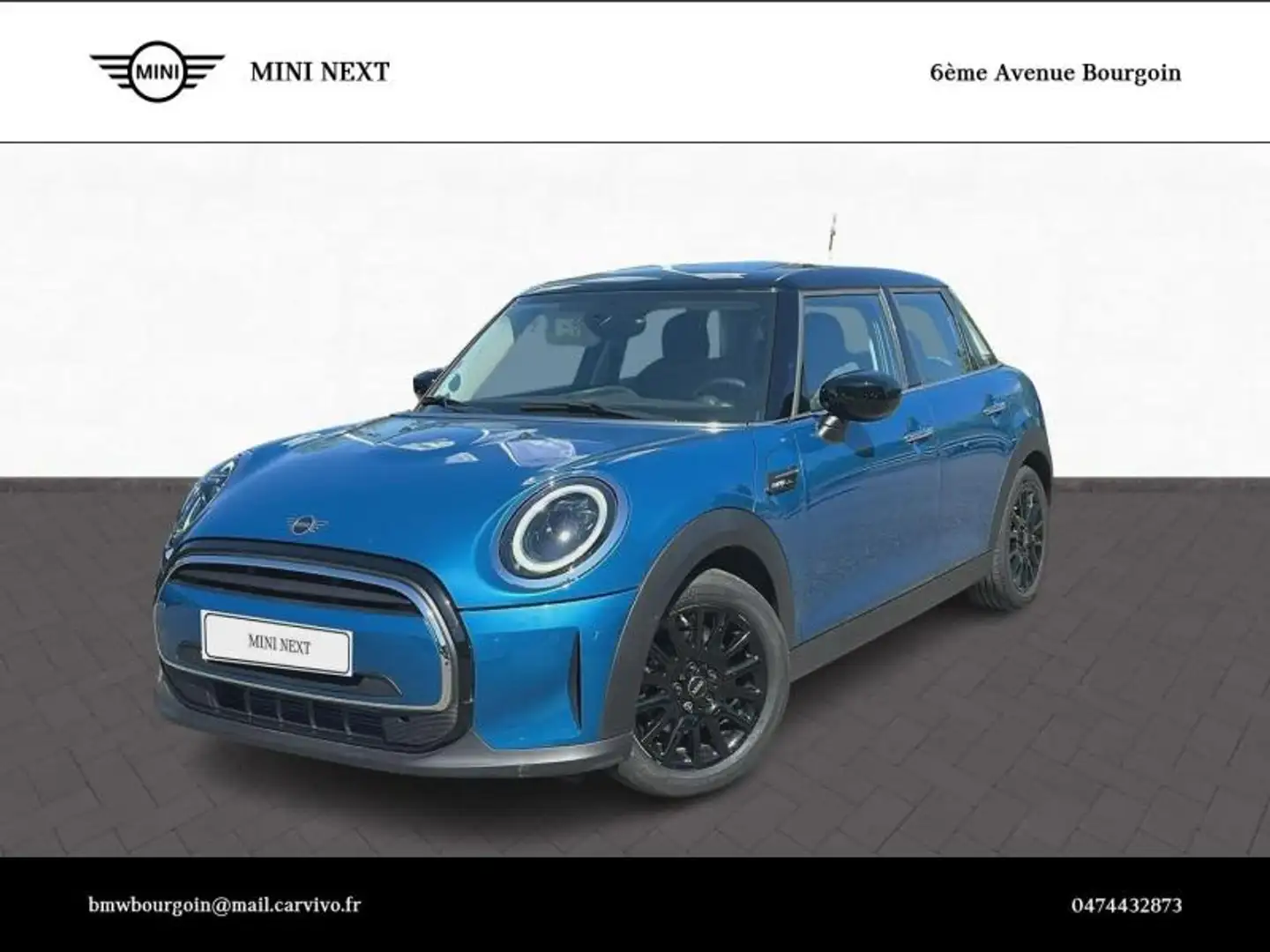 MINI Cooper E Cooper 136ch Edition Camden Albastru - 1