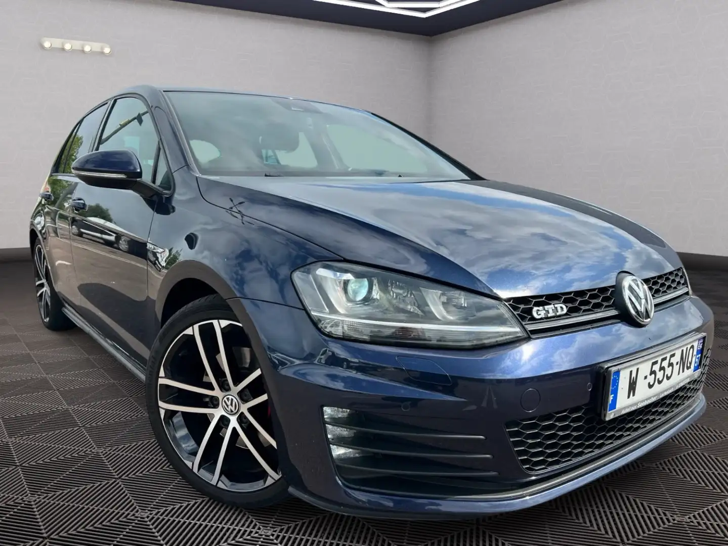 Volkswagen Golf GTD BMT Bleu - 2