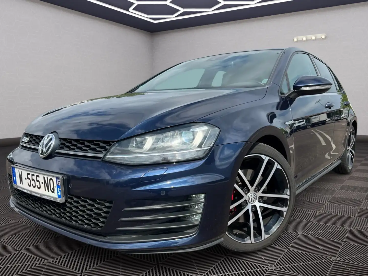 Volkswagen Golf GTD BMT Bleu - 1