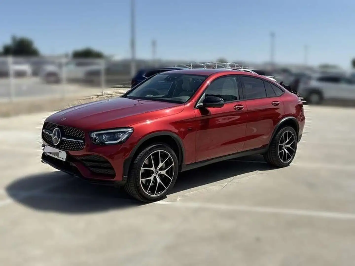 Mercedes-Benz GLC 300 de 4MATIC Rojo - 2