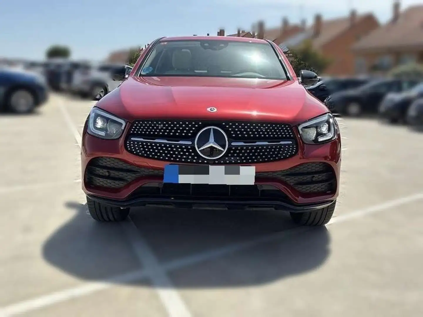 Mercedes-Benz GLC 300 de 4MATIC Rojo - 1