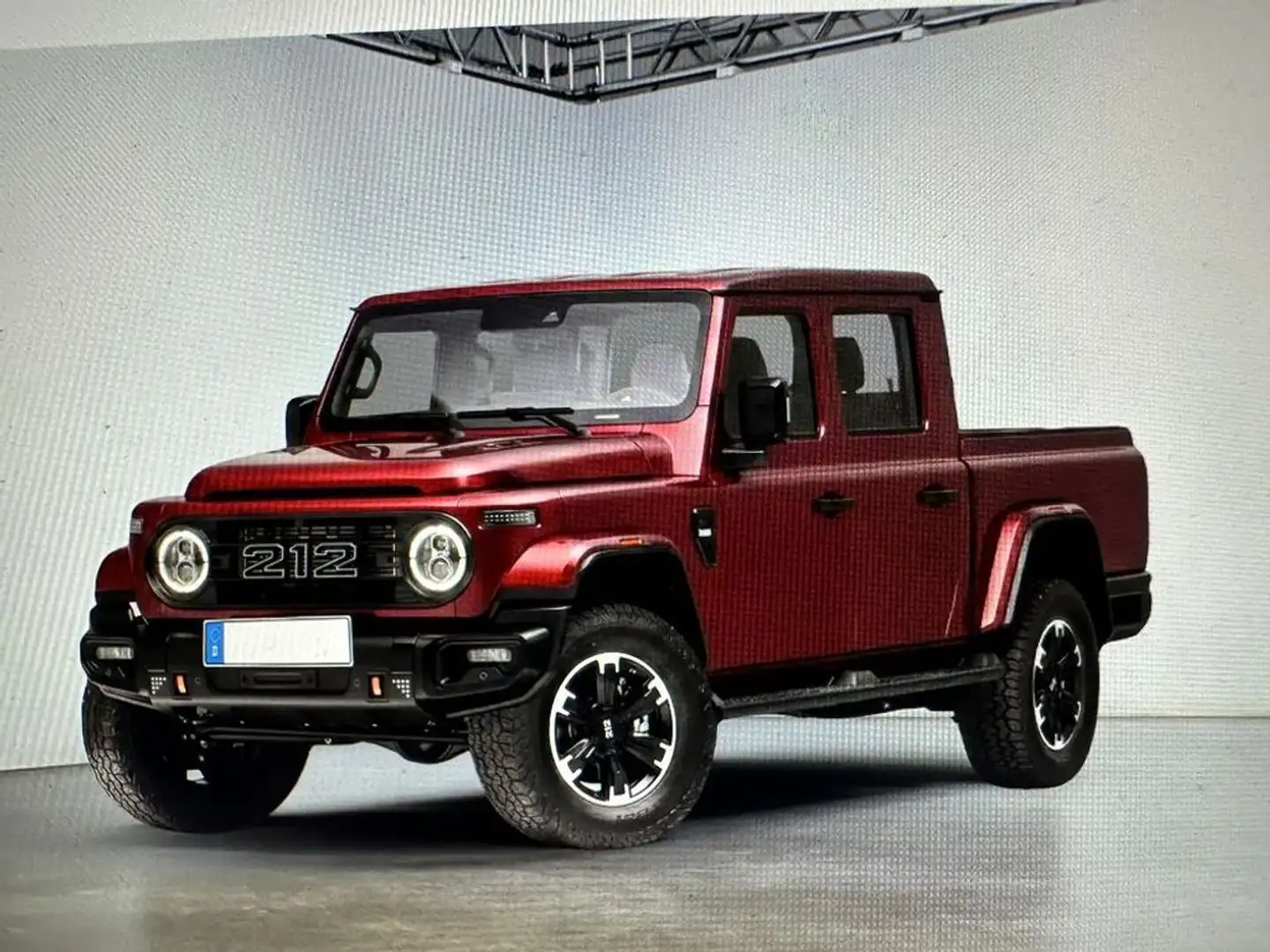 BAW 212 BAW 212  WARRIOR Pick UP coming soon Rot - 1