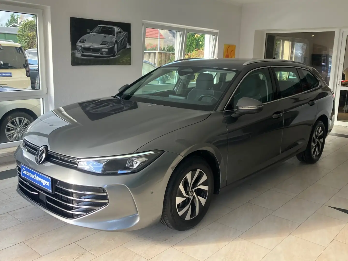 Volkswagen Passat Variant 2.0 TDI Business DSG DigitalCockpit Gris - 1