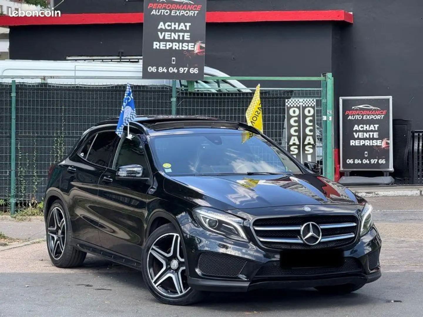 Mercedes-Benz GLA 220 Classe Mercedes 220d 177CV PACK AMG 16990euro Noir - 2