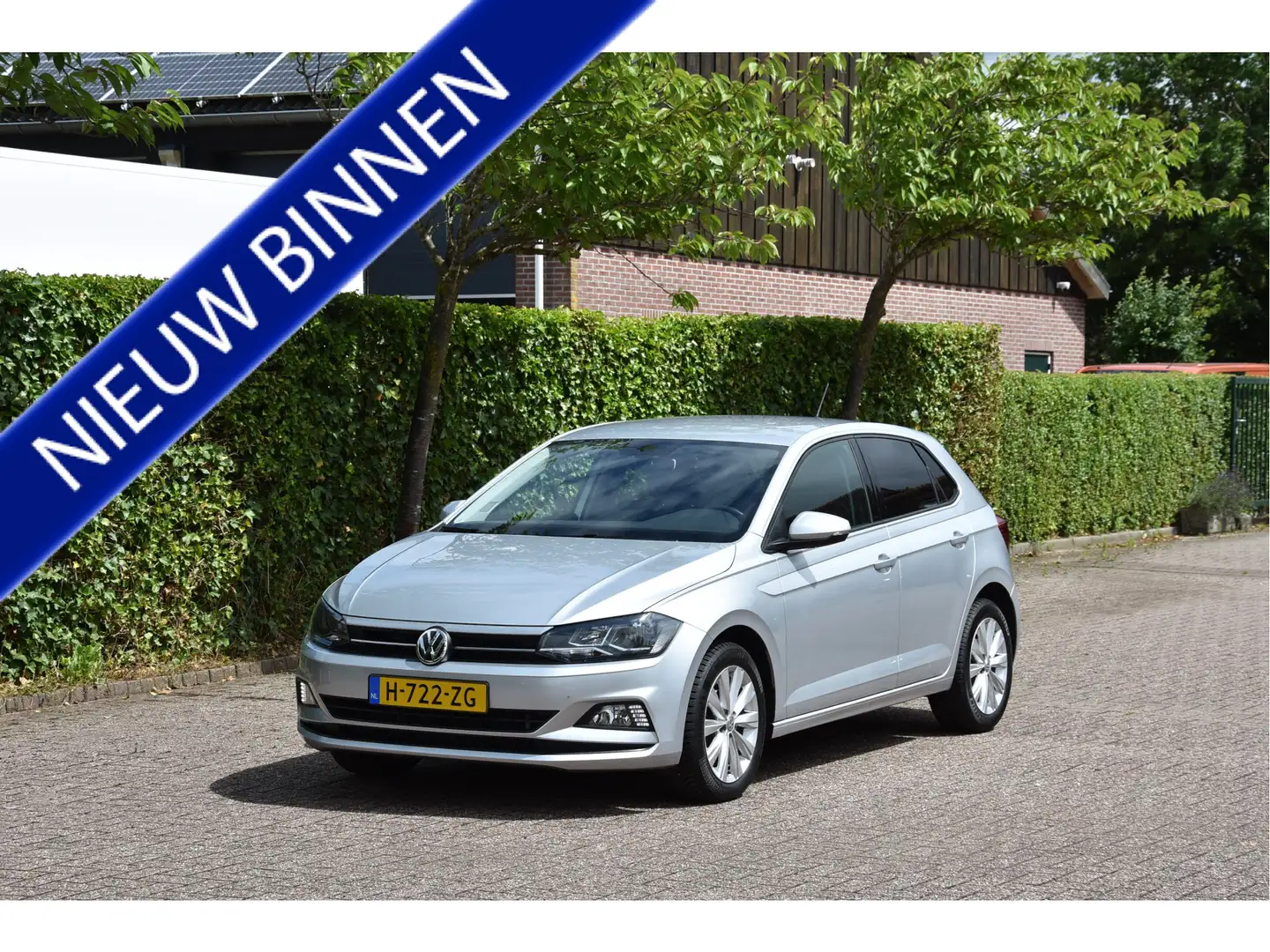 Volkswagen Polo 1.0 TSI 96 PK NAP 1e eigenaar Topstaat! Carplay AC Grijs - 1