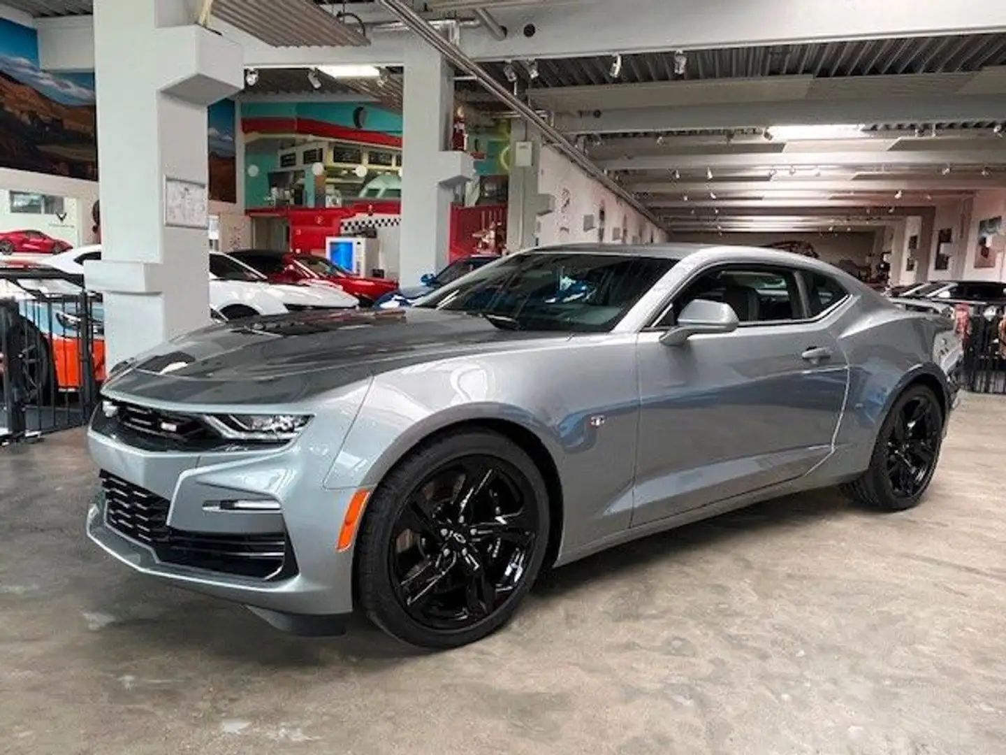 Chevrolet Camaro Coupe SS 6.2 V8 Klappe-Recaro 3.99% Grau - 1