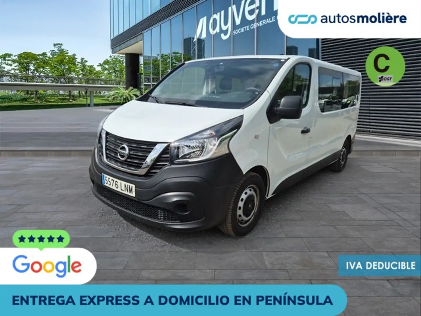 Nissan NV300 Combi 9 2.0dCi L2H1 1.2T Óptima 120 Blanc - 1