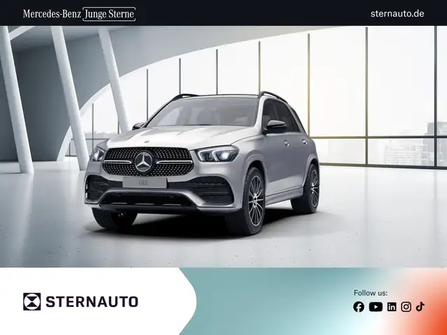 Mercedes-Benz GLE 350 de 4M AMG AHK LED Night Pano Park Assist AMG Line Navi/Pano.-Dach/Distronic/Keyless-Go/Styling/Autom./Klima/Park-Assist.
