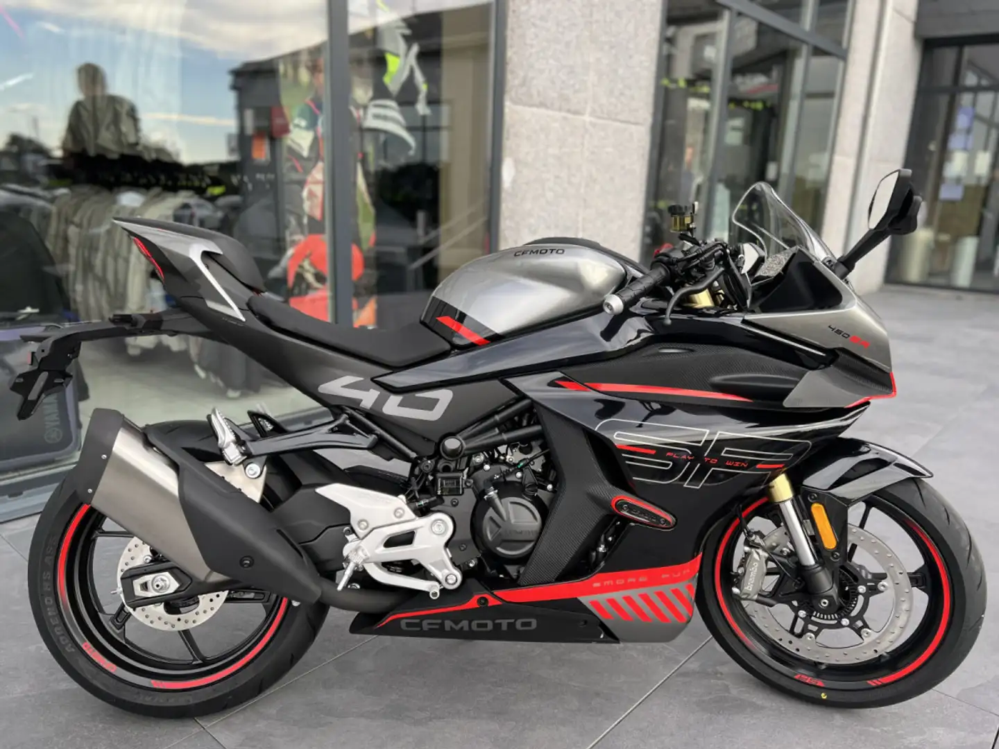 CFMOTO 450 SR Gris - 1