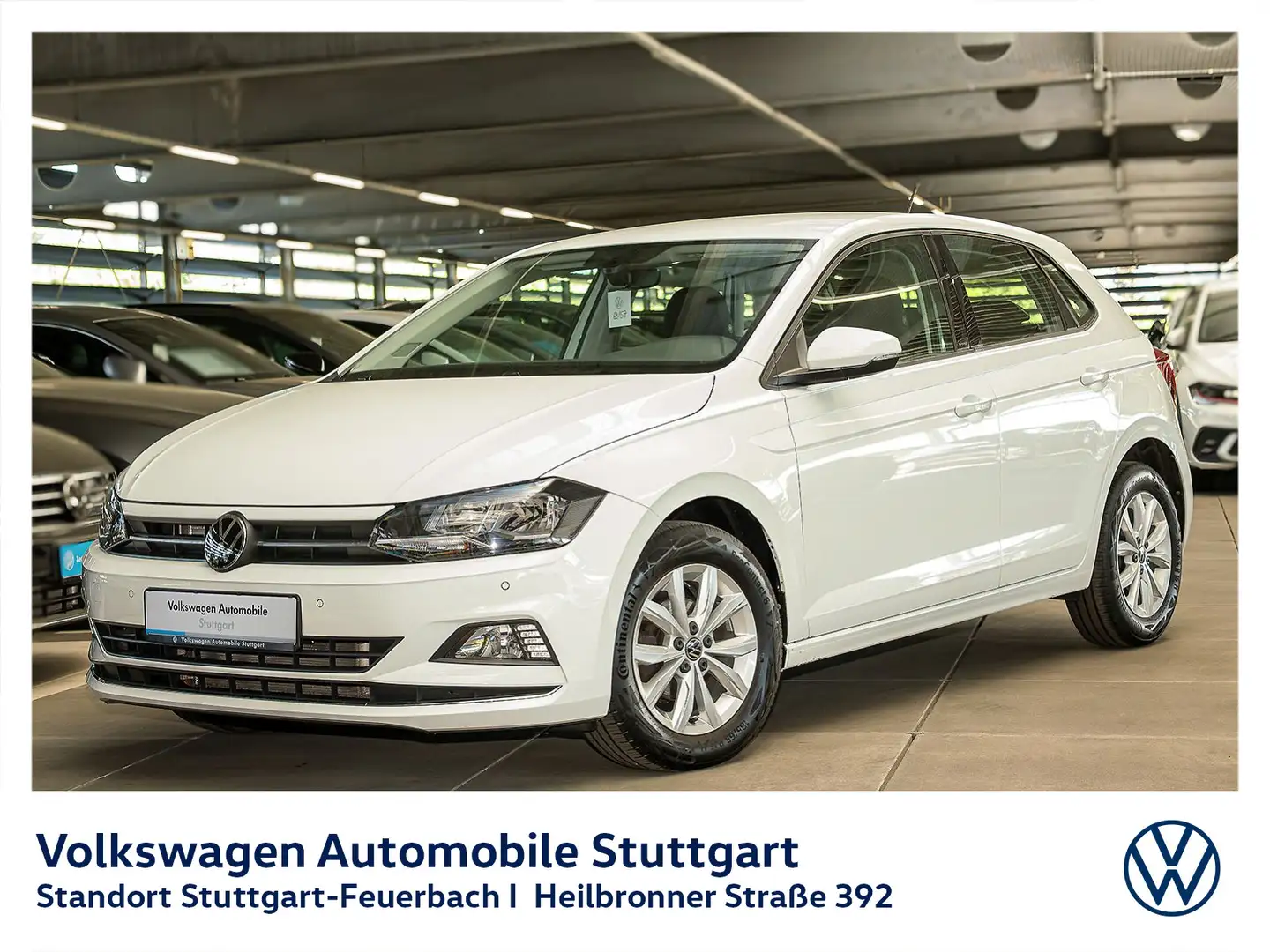 Volkswagen Polo Highline 1.0 TSI DSG Tempomat Wit - 2