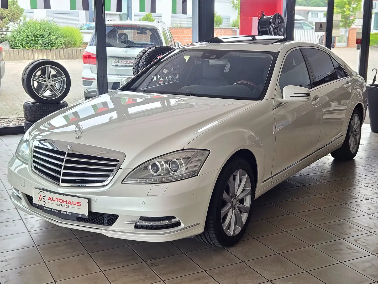 Mercedes-Benz S 500 S 500 L *Scheckheftgepflegt, Sitzklima vo/hi* Blanc - 1
