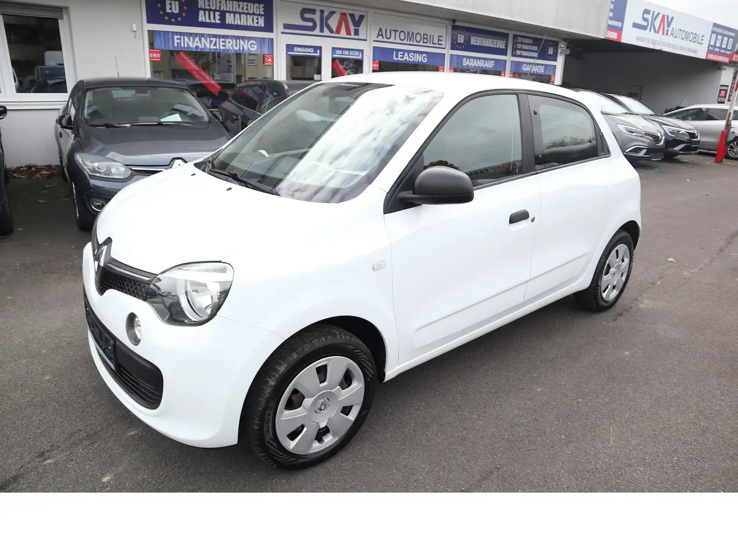 Renault Twingo Life 1hd Klima Tempo Scheckheftgepflegt Weiß - 2