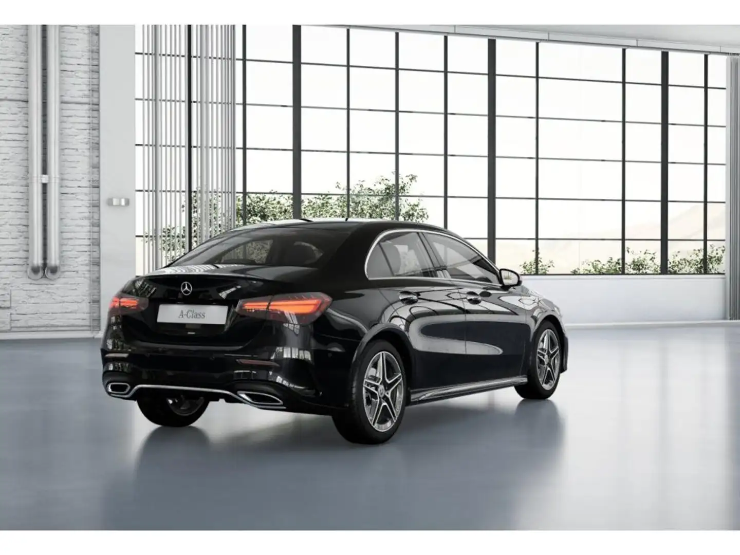 Mercedes-Benz A 200 Limo AMG-Sport/LED/Kamera/Totw/Winter/18' Schwarz - 2