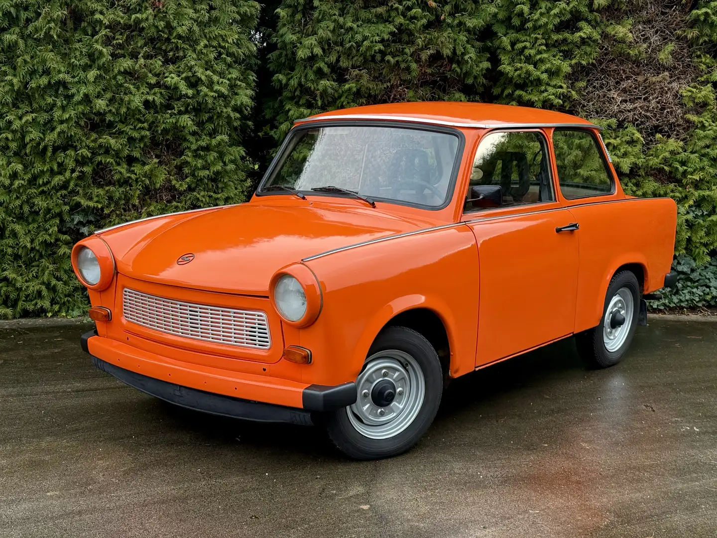 Trabant P601 S deluxe '80 *Möhrchen* - Kunstleder - AHK Orange - 1